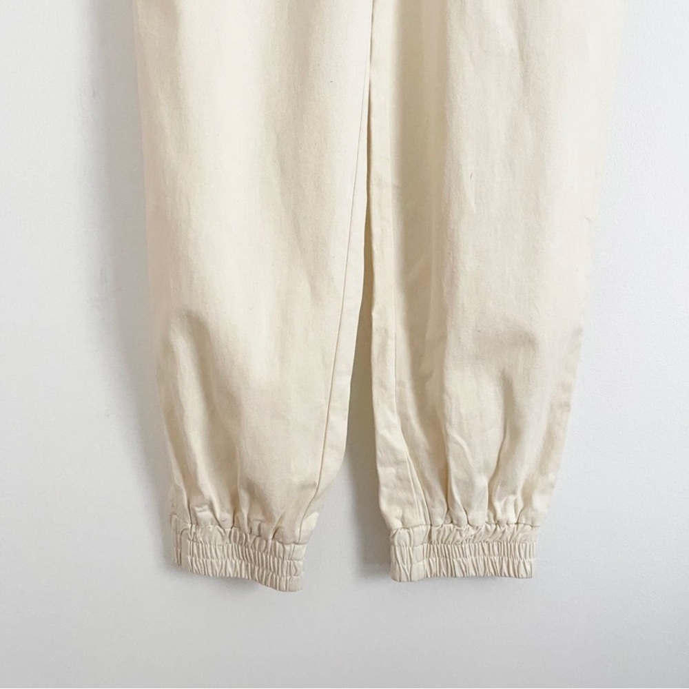 VICI Rhode Island High Waisted Jogger Pants Cream Small S - Picture 5 of 8